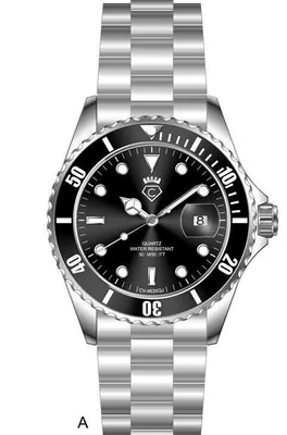 CAVADINI Herrenuhr Taucher Style massiv Edelstahl CV-463J 40mm Drehlünette – gebraucht, wie neu – Uhren & Schmuck…
