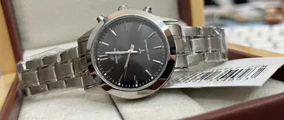 Funkuhr Damenuhr Master Time deutlich lesbar Edelstahlband 32mm MTLS-10317-22M – neu – Uhren & Schmuck – überwiegend silber…