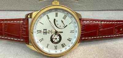 Herrenuhr Automatik RZ Edelstahl Gangreserve 2. dezentraler Sekundenzeiger 44mm – neu – Uhren & Schmuck – überwiegend grau…