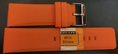 18,20,22, 26 & 28 mm SILIKON UHREN ARMBÄNDER TOP QUALITÄT ORANGE ERHÄLTLICH – neu – Uhren & Schmuck – Foto 1 von 2