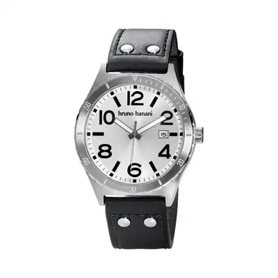 BRUNO BANANI Fliegeruhr Herrenuhr ARES BR21021 Edelstahl Lederband Box Papiere – gebraucht, wie neu – Uhren & Schmuck…
