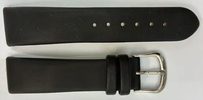 19 mm Alpina Uhrenarmband schwarz Kurzschnitt nur 17 cm lang, Schließe ohne Logo – neu – Uhren & Schmuck – Foto 1 von 2