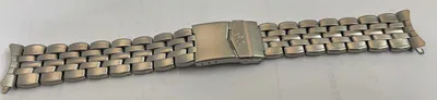 20mm Uhrenarmband aus Edelstahl mit runden Ansatzklammern OVD – neu – Uhren & Schmuck – überwiegend silber – Foto 1 von 5
