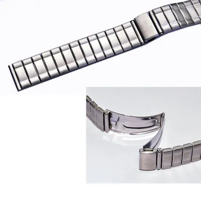 14 mm Edelstahl Uhrenarmband Faltschließe neu – neu – Uhren & Schmuck – überwiegend weiß
