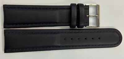 22 mm Mühle Glashütte Echt Leder Uhrenarmband dunkelblau Schließe ohne Logo – neu – Uhren & Schmuck – Foto 1 von 3