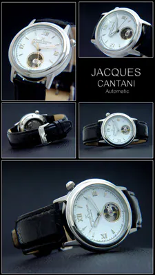 Jacques Cantani Automatikuhr Observer Open Heart offene Unruhe 37mm – gebraucht, wie neu – Uhren & Schmuck – überwiegend…