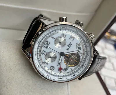 Schöne Automatik Herrenuhr Tag Datum Monats-Anzeige Tourbillion-Design 4250 – neu – Uhren & Schmuck – überwiegend silber…