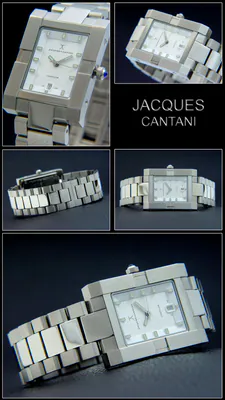 Jacques Cantani Herrenuhr CANCELLOR JC-540 Edelstahl markant Designeruhr – gebraucht, wie neu – Uhren & Schmuck…