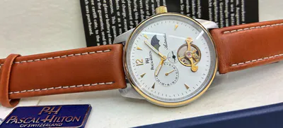 Schöne Automatik Herrenuhr 24 Stunden Tag Nacht Anzeige Tourbillion-Design 3510 – neu – Uhren & Schmuck – überwiegend…