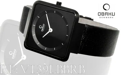 Damenuhr OBAKU V139LBBRB Edelstahl Schwarz Sportlich schlicht modern – gebraucht, wie neu – Uhren & Schmuck – Foto 1 von 5