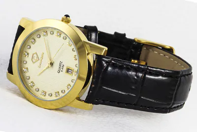 CAVADINI Noblesse Herrenuhr Zirkonia vergoldet Glamour extravagant 37mm CV-509 – gebraucht, wie neu – Uhren & Schmuck…