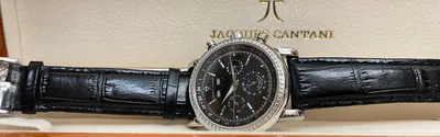 Jacques Cantani Herrenuhr Automatikuhr ETA Swiss 96 Diamanten JC-935 Meridian – gebraucht, wie neu – Uhren & Schmuck…