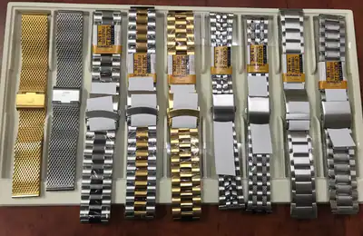 Konvolut 22mm Uhrenarmbänder 9 Stück Edelstahl mehrfarbig diverse Modelle – gebraucht, wie neu – Uhren & Schmuck…
