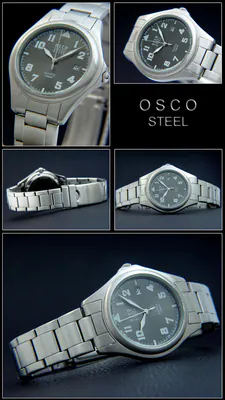 OSCO Fliegerstyle Herrenuhr 38 mm Edelstahl gut lesbar 10 Bar 4783 – gebraucht, wie neu – Uhren & Schmuck – überwiegend…