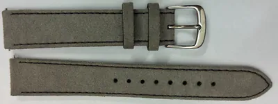17mm Junghans Max Bill Ersatzband Grau Velour-Vegan Modell 2343 – neu – Uhren & Schmuck – Foto 1 von 2