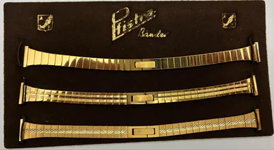 Konvolut 3X 14 mm Pfistra Vintage Damen Uhrenarmband Diamantgeschnitten – gebraucht, wie neu – Uhren & Schmuck…