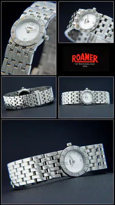 ROAMER Damenuhr DREAMLINE 12 Diamanten Edelstahl Faltschließe Swiss made 671953 – gebraucht, wie neu – Uhren & Schmuck…