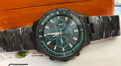 Ett Eco Tech Time Solaruhr Chronograph Edelstahl 10 Bar mit Datum EGS-11652-21S – neu – Uhren & Schmuck – überwiegend rot…