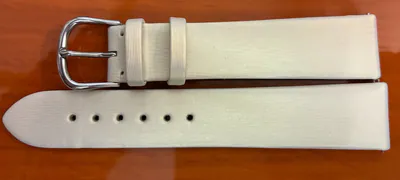 19mm Uhrenarmband Frederique Constant Hand made Beige Stahlschließe ohne Logo – neu – Uhren & Schmuck – Foto 1 von 2