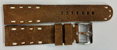 21 mm Di-modell Echt Leder Uhrenarmband aufgerauht braun Vintage-optik weich – neu – Uhren & Schmuck – Foto 1 von 3