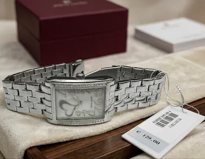 Pierre Cardin Luxus Designer Damenuhr PC105172F11 Edelstahl Zirkonia Valentintag – gebraucht, wie neu – Uhren & Schmuck…