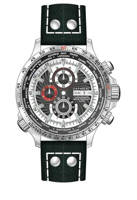 CAVADINI Herrenuhr Chronograph Tag-Datum Edelstahl drehbarer Innenring CV-1607 – gebraucht, wie neu – Uhren & Schmuck…