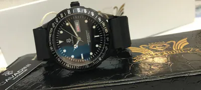 Automatik Herrenuhr Cavadini Edelstahl Drehbare Lünette Tag-Datum tachymeter – neu – Uhren & Schmuck – überwiegend schwarz…