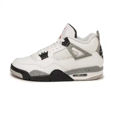Nike Jordan 4 Retro OG Weiß/Grau Gr 40,41,42,43,44,45,46,47 ; FV5029-100 – neu – Sonstiges – Foto 1 von 4
