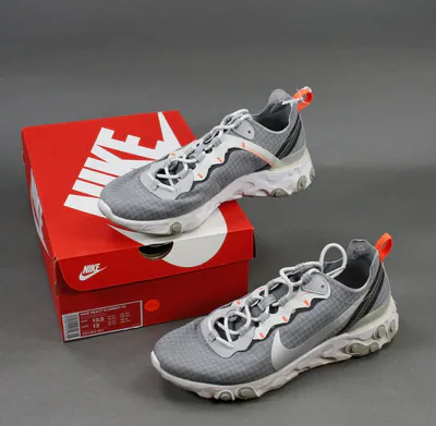 Nike Sneaker React Element 55 Gr. 44,5 (1743) – gebraucht, gut – Schuhe – überwiegend braun – Foto 1 von 5