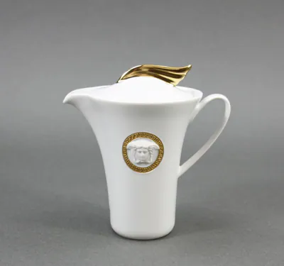 Rosenthal Versace Ikarus Médaillon Méandre d'Or Milchkännchen 6 Pers. – neu – Sonstiges – überwiegend grau – Foto 1 von 4