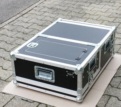 Megacase Flightcase Winkelcase Blackmagic ATEM Television Studio Pro 5U BK – neu – Sonstiges – überwiegend grau – Foto 1…