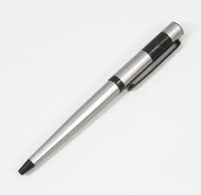 Hugo Boss Ribbon Matte Chrome Kugelschreiber ballpoint pen HSR0984B (99) (118) – gebraucht, gut – Sonstiges – überwiegend…
