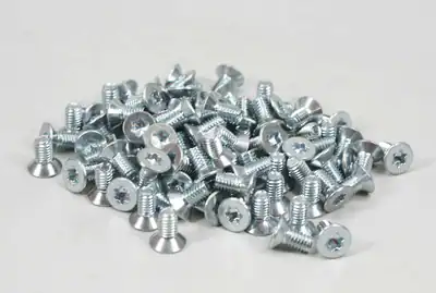 1000x gewindefurchende Senkkopfschrauben DIN 7500 ME TX25 M5x12mm Stahl verzinkt – neu – Sonstiges – überwiegend beige