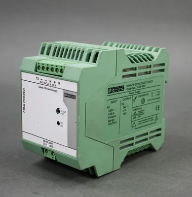 Phoenix Contact Stromversorgung MINI-PS-230AC/24DC/3.8/SO2 ( LP30 ) – gebraucht, gut – Sonstiges – überwiegend grau – Foto…