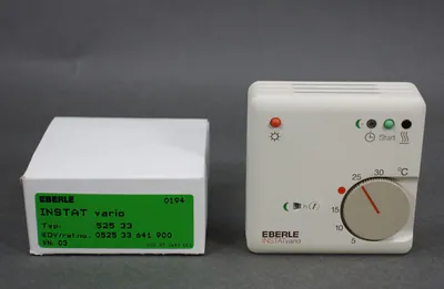 Eberle Raumtemperaturregler Instat Vario 525 33 ( LP4 ) – neu – Sonstiges – überwiegend braun