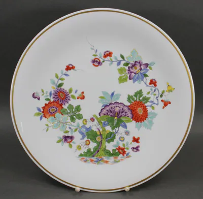 Meissen Teller 35 cm Indische Blumenmalerei mit Goldrand 1. Wahl – gebraucht, gut – Sonstiges – Foto 1 von 2