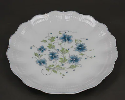 Giraud Limoges Speiseteller 26 cm Corail Blumen – gebraucht, gut – Sonstiges – überwiegend silber – Foto 1 von 2