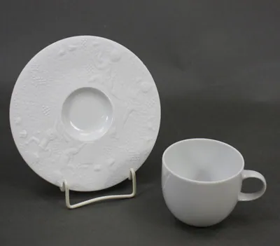 Rosenthal Zauberflöte Kaffeetasse 2-tlg. weiss 1. Wahl Bjørn Wiinblad – gebraucht, gut – Sonstiges – Foto 1 von 3