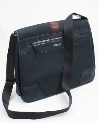 NAVA Design Project Umhängetasche Tasche Stoff/Leder Treck shoulder TT009B – neu – Sonstiges – überwiegend weiß – Foto 1…