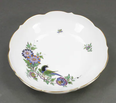 Meissen Konfektschale 1. Wahl Indische Fels- Blumen- und Vogelmalerei 465110 – gebraucht, gut – Sonstiges – überwiegend…