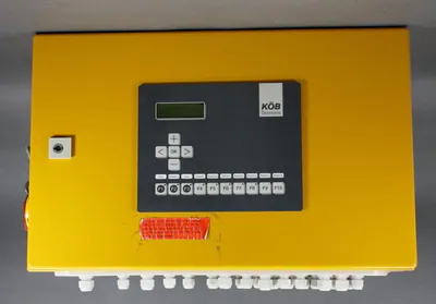 Köb Steuerungseinheit Ökotronic Pyromat Öko – gebraucht, gut – Sonstiges – überwiegend orange – Foto 1 von 5