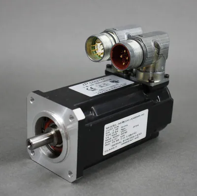 Kollmorgen Synchron-Servomotor AKM22C-ANBNR-00 (2) ( LP14 ) – gebraucht, gut – Sonstiges – überwiegend grau – Foto 1 von 2