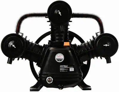 3-Zylinder Kompressoraggregat Druckluftpumpe 360L/min 3kW Industrie Kühlung – neu – Sonstiges – überwiegend weiß – Foto 1…