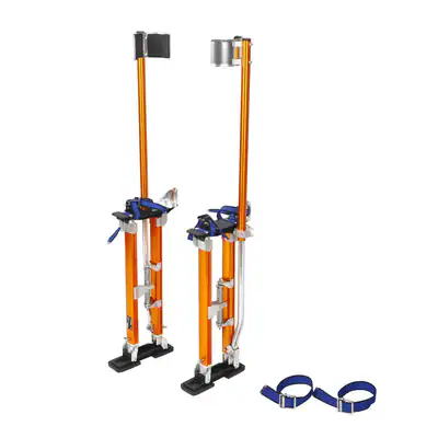 Trockenbau Stelzen Maler Stelzen Laufstelzen Bau verstellbar 24-40'' 61-102cm – neu – Sonstiges – überwiegend weiß – Foto 1…