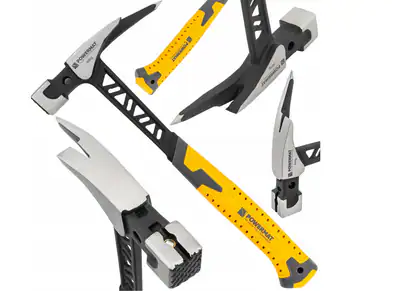 Latthammer Zimmermannshammer Klauenhammer Magnet Hammer 600g Stahl Monoblock – neu – Sonstiges – überwiegend weiß – Foto 1…