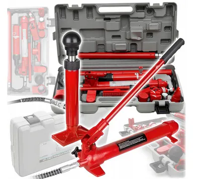 Karosseriepresse Ausbeulsatz Hydraulischer Karosserie Richtsatz 10t Koffer – neu – Autos – überwiegend weiß – Foto 1 von 5
