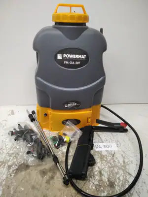 AR100 Akku Sprühgerät Rücken Drucksprüher 15 Ah Pumpsprüher 20 L – gebraucht, gut – Sonstiges – überwiegend silber – Foto 1…