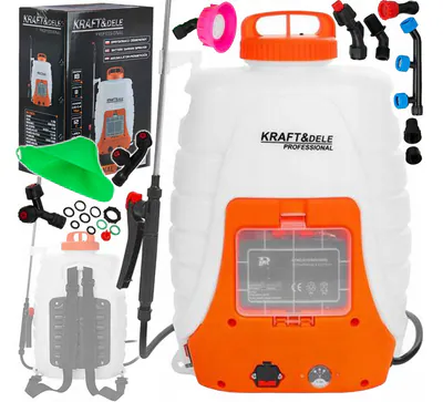 Drucksprüher Akku Rucksack 18L 12V Sprühgerät Pflanzenschutz Set Teleskoplanze – neu – Sonstiges – überwiegend weiß – Foto…