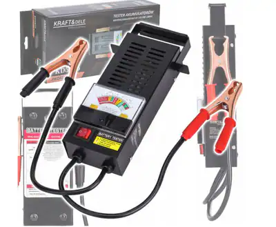 Analog-Tester Batterietester 6/12V CCA 200-1000A für Autobatterie KFZ LKW – neu – Autos – überwiegend weiß – Foto 1 von 5