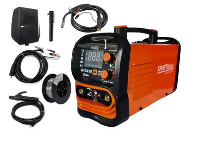 SCHWEISSGERÄT INVERTER FLUX MIG MMA LIFT TIG 250A 4IN1
